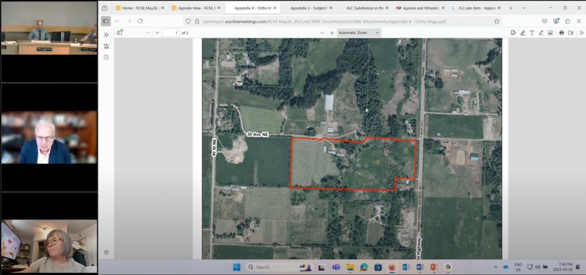 City Council Cliff Notes - May 26, 2025 - Salmon Arm